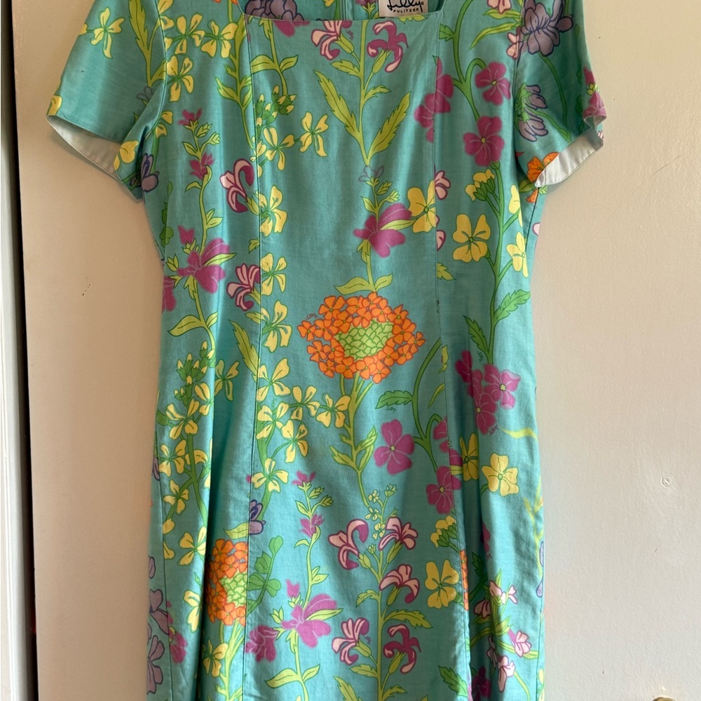 Lilly Pulitzer Vibrant Floral Dress